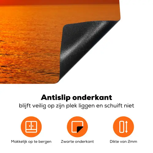 Stralen van Licht Inductie beschermer vinyl 3mm klein -zzzzzzz-td-onderkant