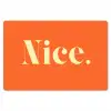 Oranje - Gebroken wit - Nice Placemat vinyl groot -zzsfeer1_Kitchenyeah-website