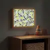 Camouflage - Groen - Blauw - Jongens - Kinderen Light Box met batterij (Wandlamp kind) middel -sfeer5_kind