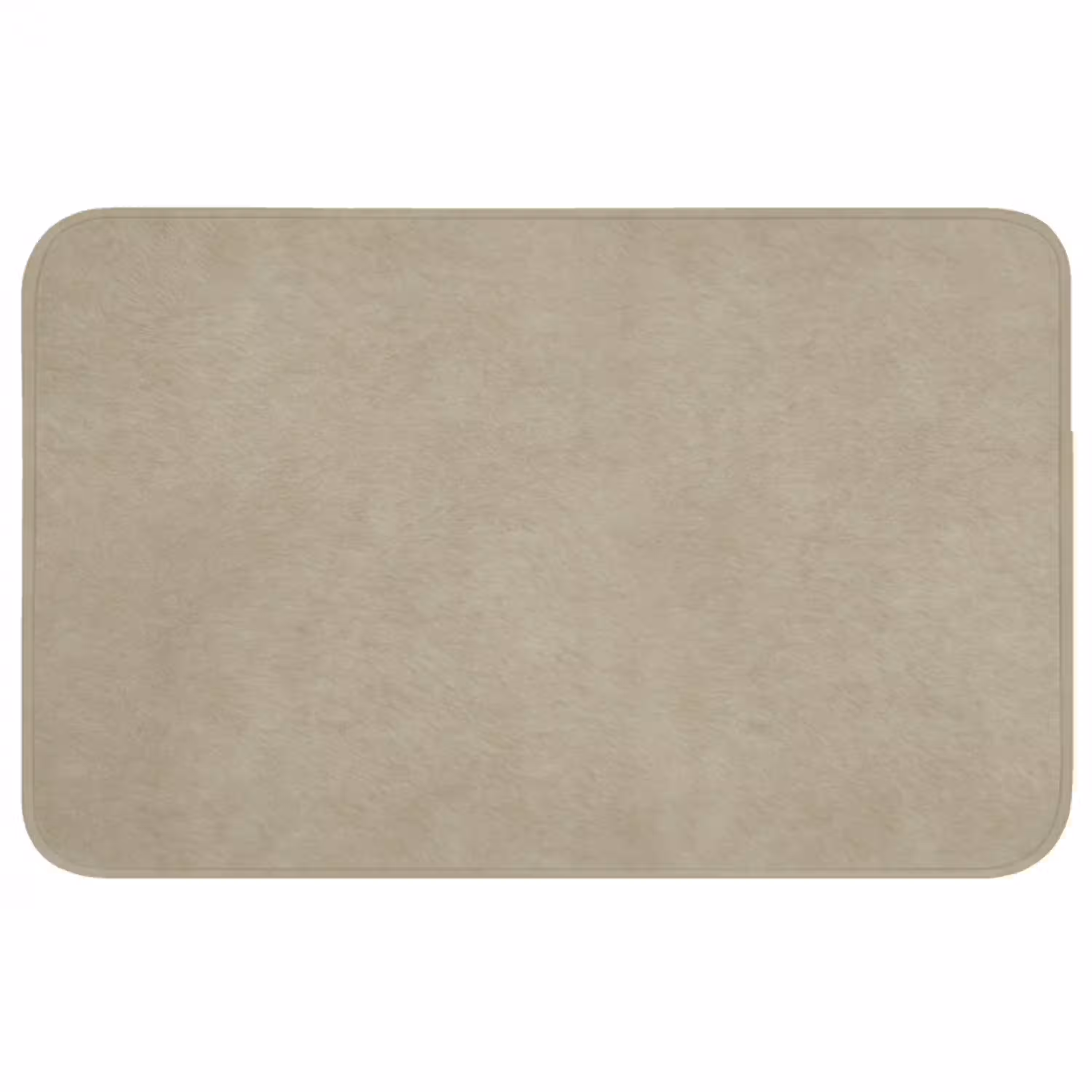 Taupekleur - Gewolkt textuur - Natuurlijk WCmat middel 1009 -3d
