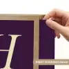 Oh hi - Paars - Minimalistisch Light Box met batterij (Wandlamp) middel -USP_websiteprintNL
