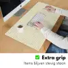 Geometrisch - Lijnen - Groen Muismat XXL klein 681 -sfeer3