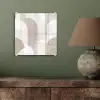 Abstracte bogen - Modern - Beige plexiglas 5mm klein -sfeer3