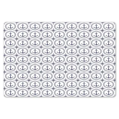 Anker - Haven - Blauw - Wit Placemat vinyl groot 368 -zzsfeer1_Kitchenyeah-website