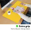 Eend - Zonnebril - Geel Muismat XXL klein -sfeer3