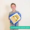 Dierenportret - kat - kinderen Kinderrugzak - Blauw middel -sfeer1_NL