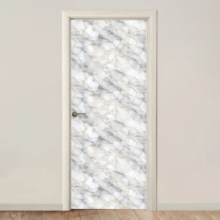 Grijs - Marmer - Gedetailleerd deurposter klein 289 -3d_beige