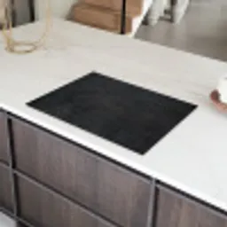 Diep Antraciet Textuur Inductie beschermer vinyl 3mm klein -sfeer8
