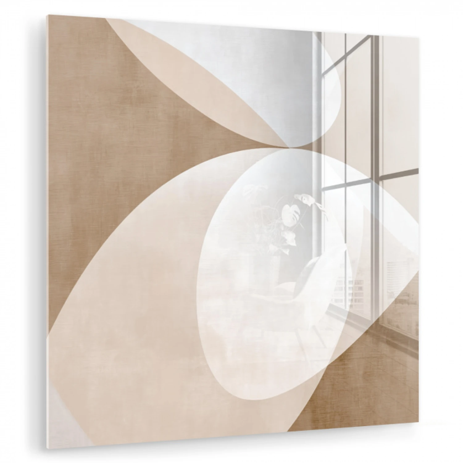 Ovale vormen - Transparant - Zachte overgang plexiglas 5mm klein -zzzproduct_nieuw