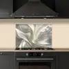 Stof - Plooien - Goud keuken achterwand spatscherm klein -sfeer1