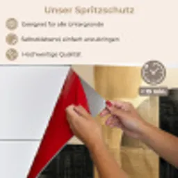 Abstract - Goud - Zwart - Kunst keuken achterwand spatscherm klein -spatscherm_DE