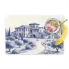 Rustiek - Landgoed - Blauw Placemat vinyl groot -zzzproduct_Kitchenyeah-website