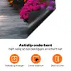 Doorkijk - Bloemen - Tropisch - Kleurrijk Inductie beschermer vinyl 3mm middel -zzzzzzz-td-werking