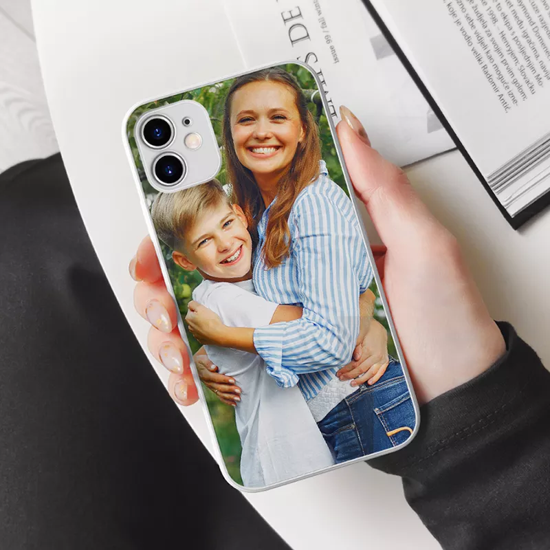 Een telefoonhoesje met een eigen afbeelding