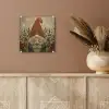Kerstgnome - Konijntjes - Kleurrijk plexiglas 5mm klein -sfeer5