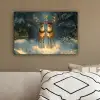 Dennensprookje - Rendier - Nacht canvas 2cm klein -sfeer3