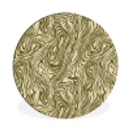 Abstract - Marmer - Groen Wandcirkel aluminium klein 190 -3d