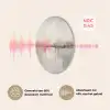 Moderne kunst - Abstract - Beige Akoestische PET Vilt - Rond klein -USP_NL