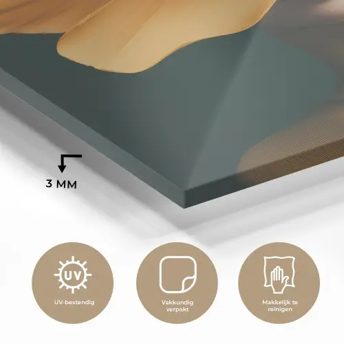 Vrouw - Hoed - Geel plexiglas 5mm klein -sfeer2