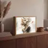 Bloesem - Portret - Gezicht Light Box met batterij (Wandlamp) middel -sfeer2