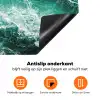 Woeste Zeegolven Inductie beschermer vinyl 3mm klein -zzzzzzz-td-onderkant