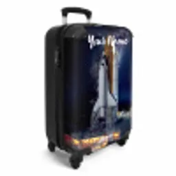 Rijzende raket NBS - Handbagage koffer - Kinderen Unisex middel -productfoto_3d