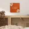 Oranje - Wijntje - Quote plexiglas 5mm klein -sfeer4