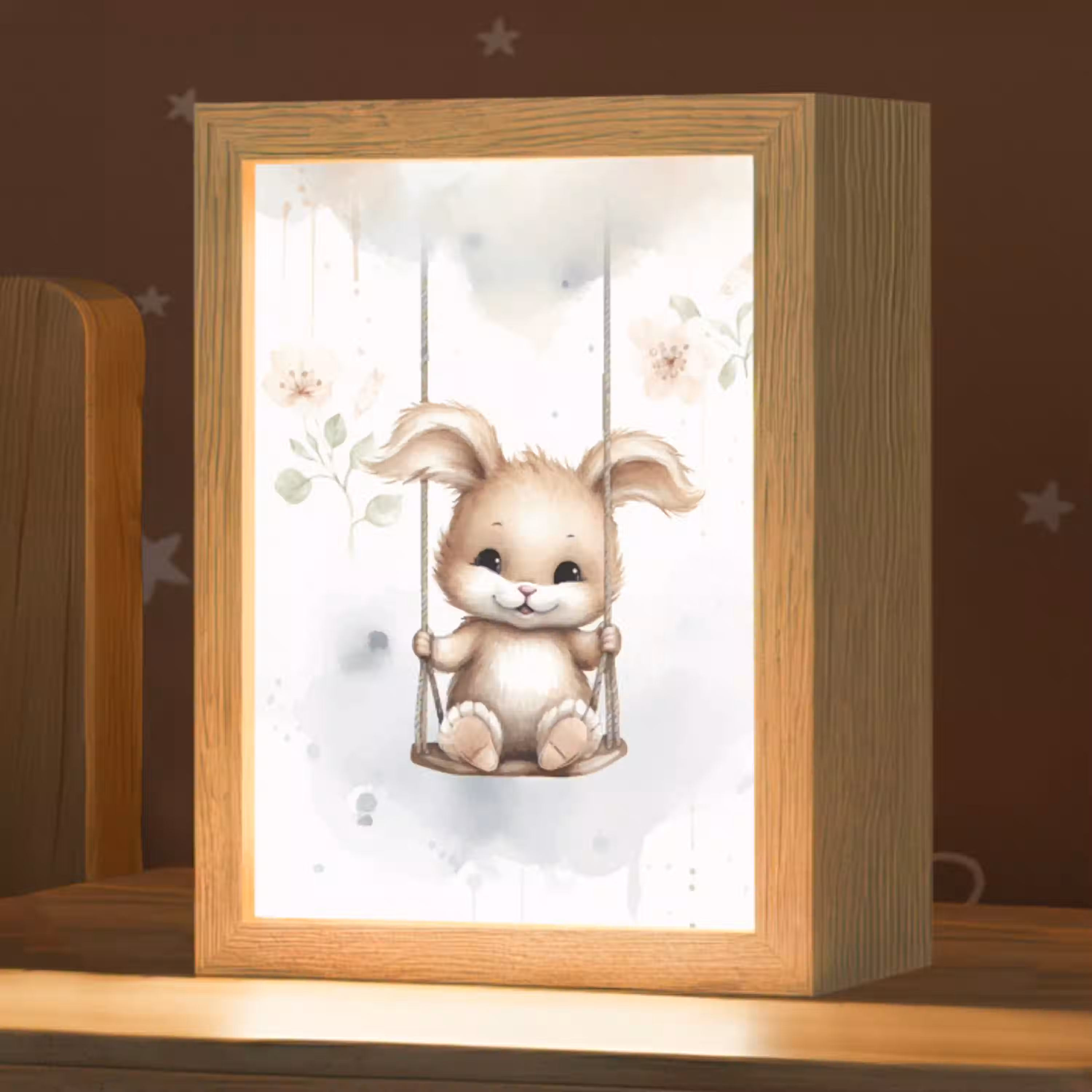 Konijn - Baby dier - Kinderen Light Box met kabel klein -zzz_3d_website
