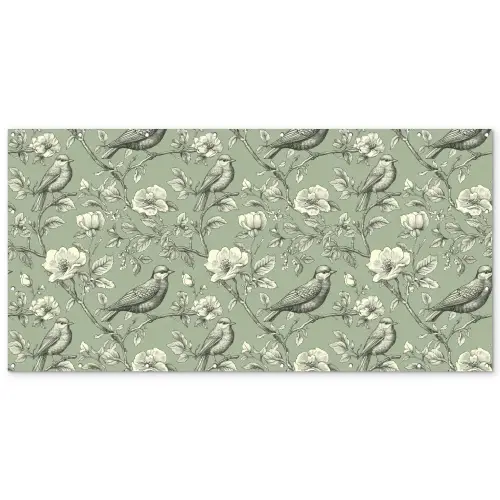 Klassiek - Botanisch - Groen Balkonbeschermer Duitsland klein 596 -zz_3d