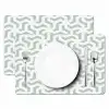 Patronen - Abstract - Groen - Geometrie Placemat vinyl groot 368 -zzsfeer2_Kitchenyeah-website
