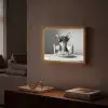 Chihuahua - Hond - Zonnebril - Humoristisch - Zwart - Wit - Spaghetti Light Box met batterij (Wandlamp) middel -sfeer1