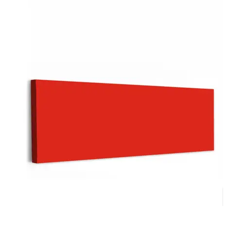 Rood - Kleur - Effen canvas 2cm klein 828 -z3d