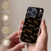 Panters - Patroon - Dieren - Zwart - Bruin Telefoonhoesje iPhone 17 Pro klein -sfeer3_NL