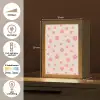 Smiley - Hart - Ogen - Patroon Light Box met kabel (Tafellamp) klein 925 -USP_NL