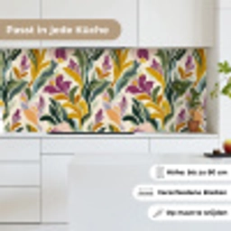 Modern - Abstract - Kleurrijk keuken achterwand 2 middel 871 -sfeer4_DE