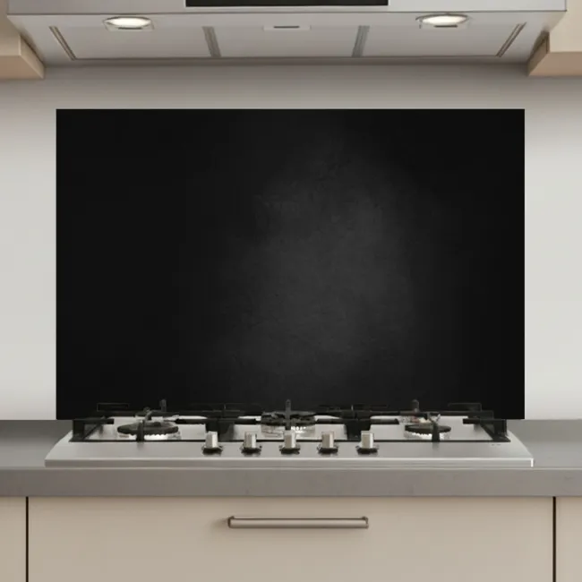 Beton - Zwart - Grijs - Structuur - Industrieel keuken achterwand spatscherm klein -3d_website