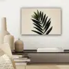 Palmblad - Donkere bladen - Subtiel canvas 2cm klein -sfeer6