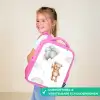 Beer - Ballon - Sterren - Kinderen Kinderrugzak - Roze middel -sfeer3_NL
