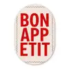Blokletters - Rood - Kartelrand Wandcirkel Ovaal Glas middel -3d