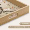 Vogels - Bloesemtak - Bloemen - Oranje Dienblad Rechthoek middel -USP_HandgreepNL
