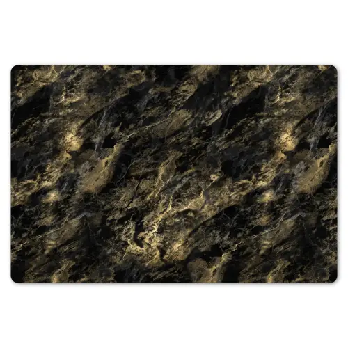Marmer - Zwart - Goud Placemat vinyl groot 368 -zzsfeer1_Kitchenyeah-website