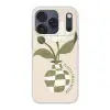 Bloem - Wit - Vaas - Quote Telefoonhoesje iPhone 17 Pro klein -3d