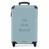 Quotes - On the road NBS - Handbagage koffer - Kinderen Unisex middel -productfoto_recht