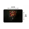 Bloemen - Takken - Boeket Placemat vinyl groot -specs
