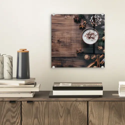 Winter - Houtlook - Stilleven plexiglas 5mm klein -sfeer1