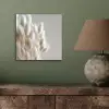 Pluimen - Beige - Minimalistisch aluminium wit klein -sfeer2