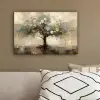 Beige - Abstract - Boom - Goud canvas 2cm klein -sfeer3