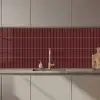 Lijnen - Patroon - Bordeaux keuken achterwand 2 middel 871 zz_3dshopping