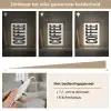 Koffie - Decoratie - Japandi - Vintage Light Box met kabel (Tafellamp) klein -USP_dimbaarNL