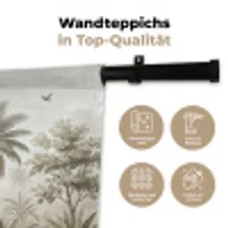 Jungle - Palmbomen - Natuur Wandkleed katoen klein -tsfeer2_DE